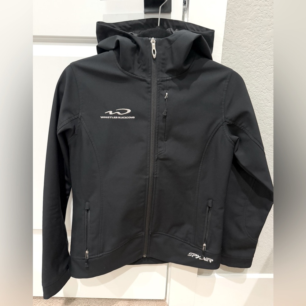 Winter Jacket - Spyder Black Shell - Whistler Blackcomb